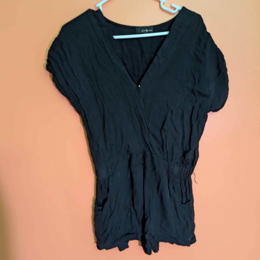Cute Black Romper